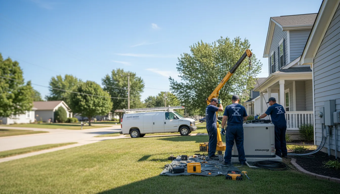 Generator Installation in Jarrell, TX near me